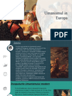 Proiect Despre Umanism