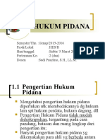 Hukum Pidana - HES - B - 6 - 5 Maret-9 April 2016