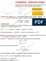 Problemas S-3 Números Complejos. Números Reales