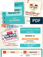 Cem Int 1-Álgebra-Ppt-Sem 33