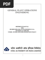 General Plant Operation Engg