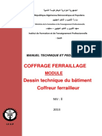 MTPS - Dessin Technique Du Batiment - Coffrage Feraillage