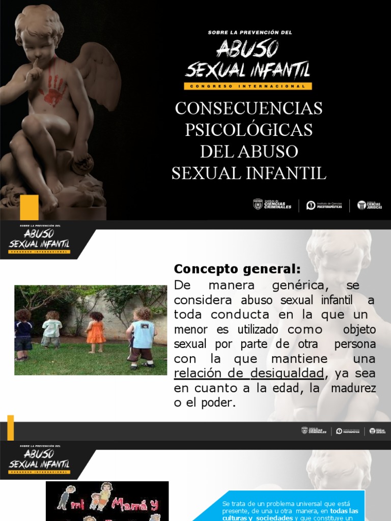 Consecuencias Psicológicas del Abuso Infantil | PDF | Abuso sexual ...