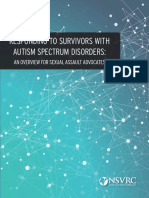 Survivorswith Autism Spectrum Disorders FINAL508