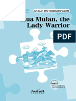 Hua Mulan The Lady Warrior Rainbow Bridge Graded Chinese Reader