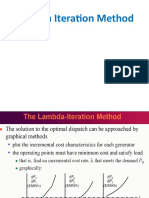 Lambda Iteration Method