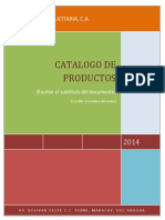 Catálogo de productos M&A Imagen Publicitaria 2014