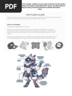 Protogen Species Overview and Guide | PDF | Extraterrestrial Life | Brain