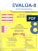 Cuadernillo Evalua 8 PDF