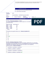 PROVA Estatística Aplicada - (20) - AV1 - 2011.3 - Cópia - Passei Direto