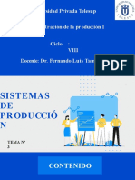 Sistemas de Produccion Unidad I Tema 3 2021 I