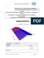 Memoria Descriptiva Estructuras