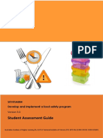 2.1 SITXFSA004 Develop and Implement Food Safety Program Student Ass Guide 1 PDF