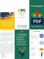 Tríptico Definitivo Pasicopedagogía PDF