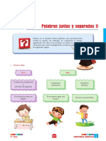 CL - 4°grado - Sem4 - Palabras Juntas y Separadas II