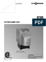 Vitoflame-100 Installation Instructions