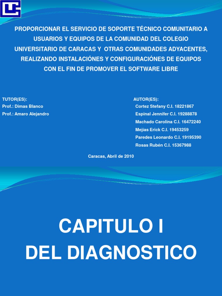 Soporte Técnico CUC | PDF | Soporte técnico | Software