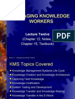 PPT Mananging Knowledge Workers