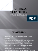 Komunikasi Tepeutik