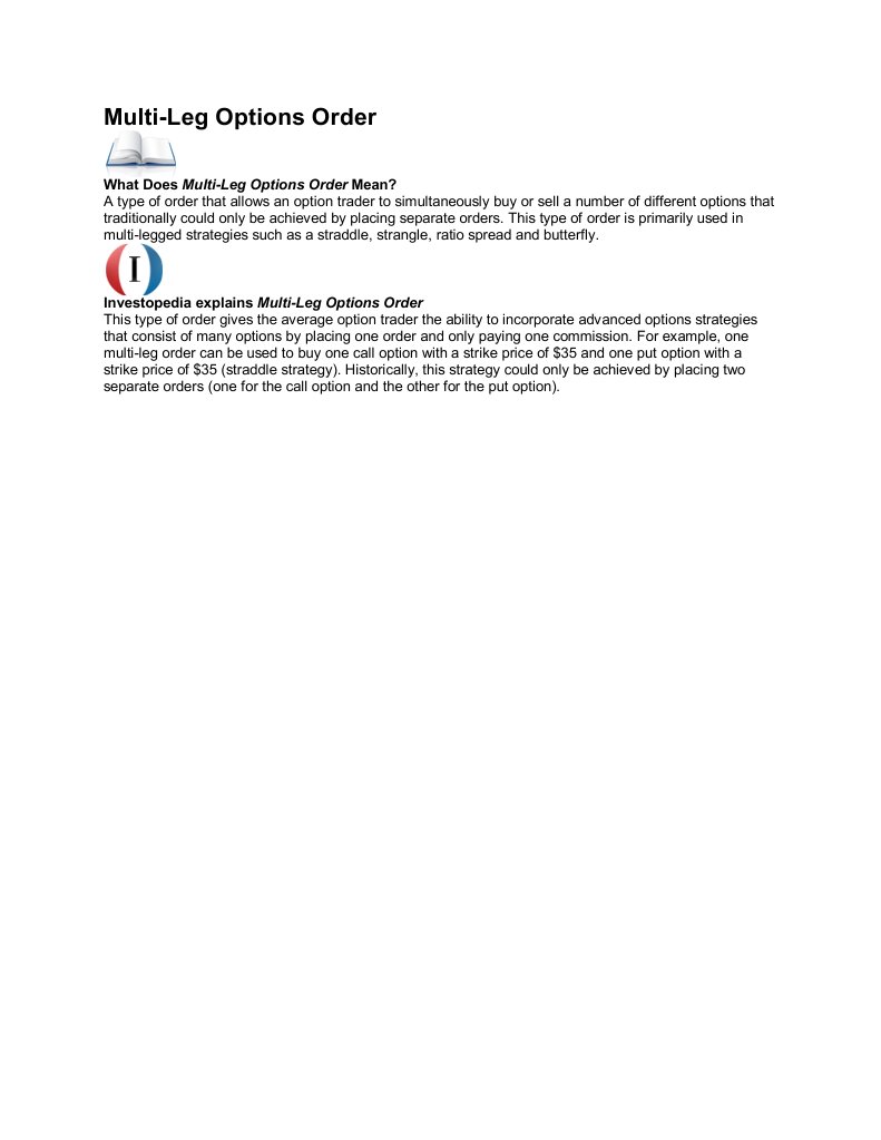 Online Options Trading Guide | PDF