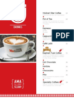 Drinks: Molinari Filter Coffee
