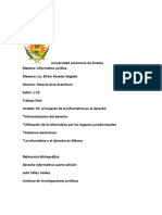 Unidad VII El Impacto de La Informática en El Derecho 2-S3 OAA