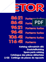 Zetor Forterra I 8641-11641-Katalog Czesci (CZ)