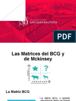 Las Matrices Del BCG y de Mckinsey
