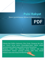 Puisi Rakyat