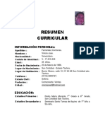 Sintesis Curricular Vinicio PDF
