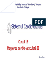 13. Reglarea Cardio-Vasculara II