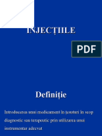 M18 - Injectiile