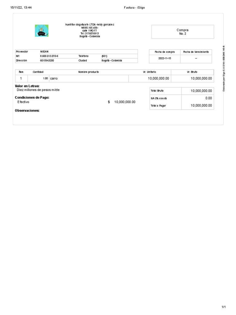 Compra Empresa | PDF
