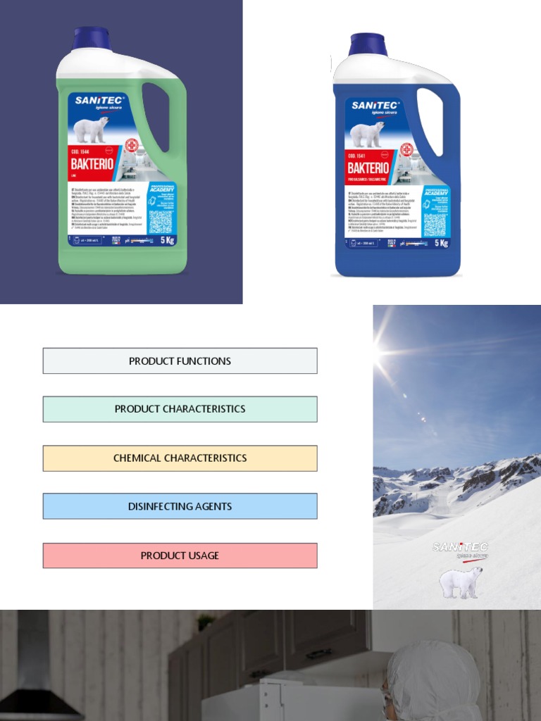 BAKTERIO's Training Module PDF Disinfectant Environmental Science