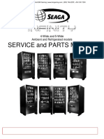 Service and Parts Manual for 4-Wide and 5-Wide Ambient and Refrigerated Vending Machines