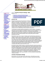 Class 1 Overview of Physical Geology