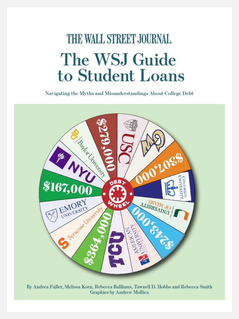 The WSJ Guide To Student Loans PDF