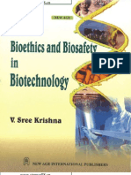 Bioethics and Biosafety in Biotechnology
