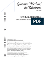 Giovanni Pierluigi Da Palestrina: Jesu! Rex Admirabilis