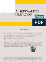 2.2. Base de Datos-Tema 2 Software de Aplicación