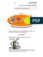 Consigna Unidad 4 ELEMENTOS DE MEDICINA PSICOSOMÁTICA.