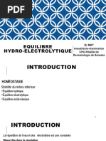 Equilibre Hydro-Electrolytique 2021