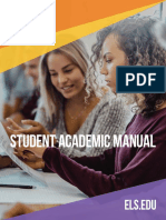 ELS Student Academic Manual 3-2021 Final