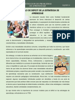 2.5 Modelo de Deficit de La Estrategia de Aprendzaje: Deteccion de Problemas de Aprendizaje