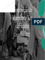 Distribuição de Marmitex e Kits de Higiene