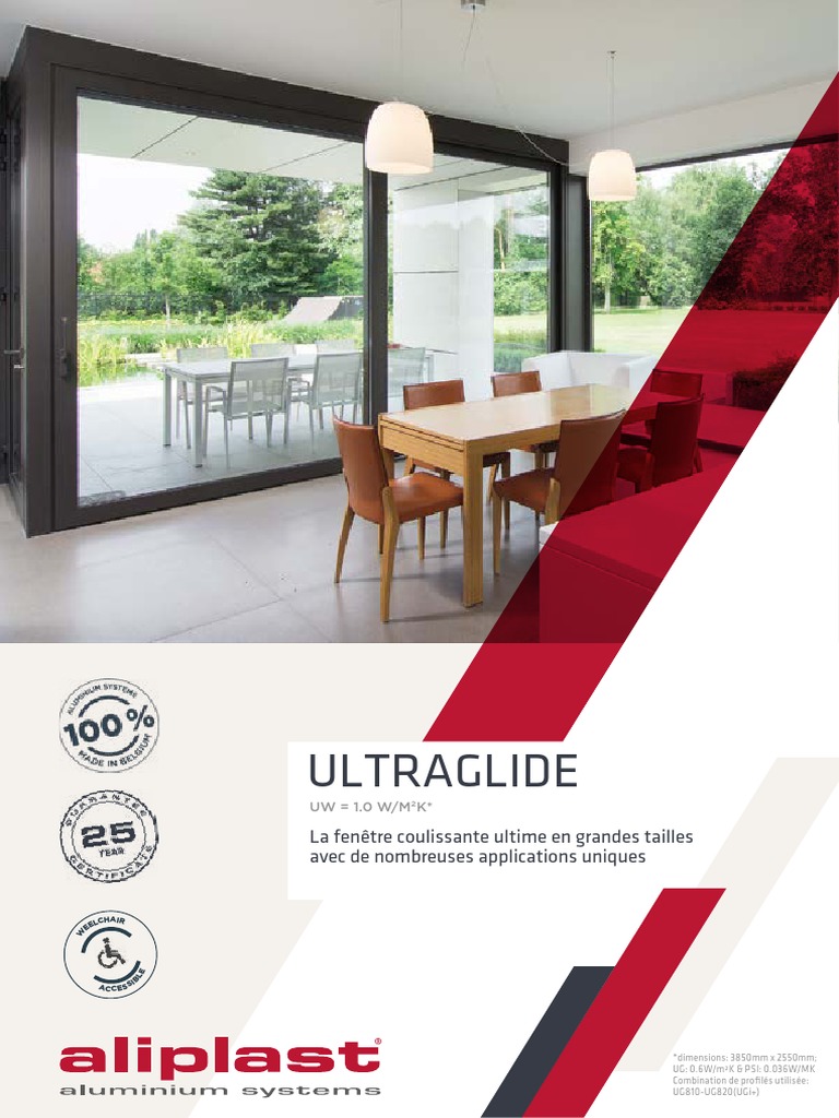Catalogue Ultraglide Aliplast PDF | PDF | Matériaux de construction ...