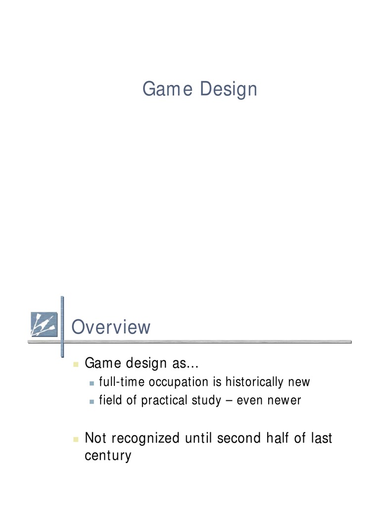 Design+ +part+1 | PDF | Conceptual Model | Game Theory
