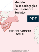 Modelo Pasicoppedagogico de Enseñanza Social