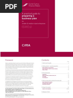 CIMA Business Plan