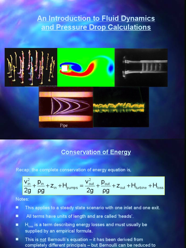 Fluid Mechanics and Pressure Drop | PDF | Reynolds Number | Fluid Dynamics